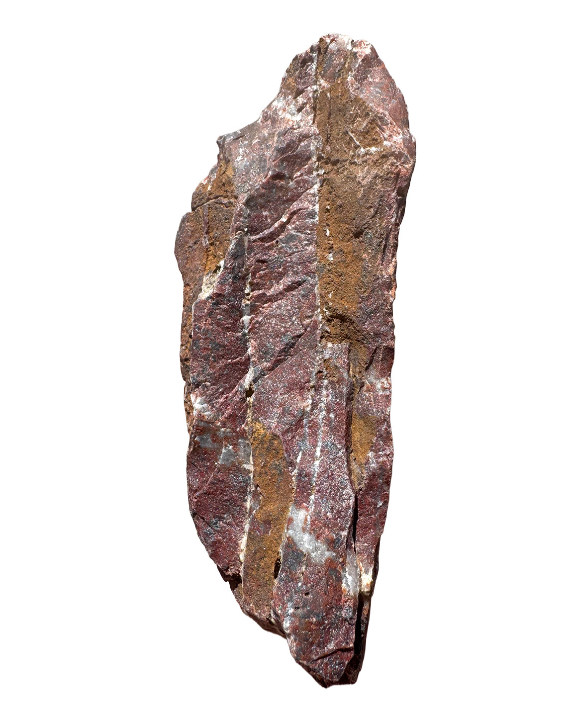 12 oz Rough Red Jasper with Hematite & Quartz Vivid Color from Arizona