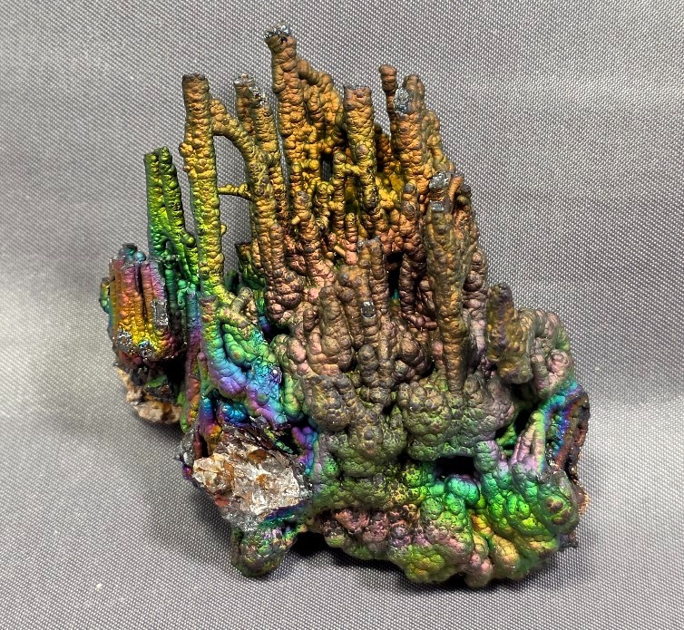 Iridescent Hematite / Goethite, Graves Mountain, Lincoln County, Georgia
