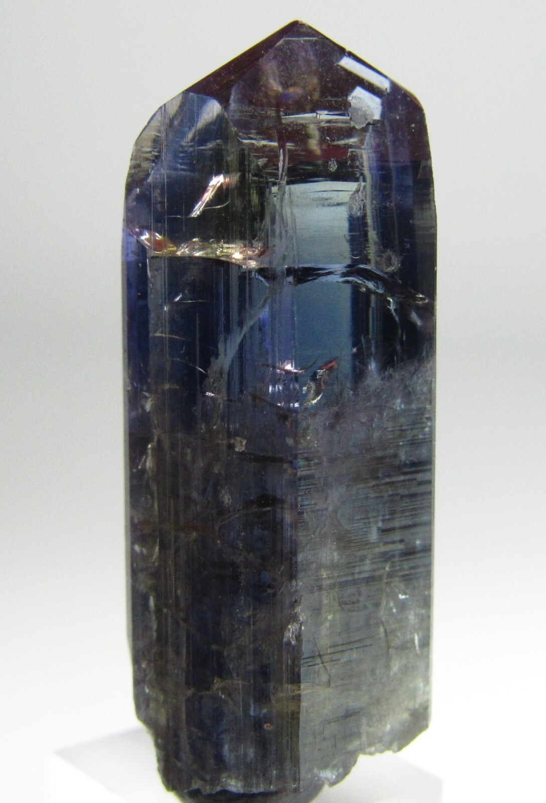MESMERIZING GLASSY GEM CLEAR UNHEATED TANZANITE CRYSTAL!!! TANZANIA