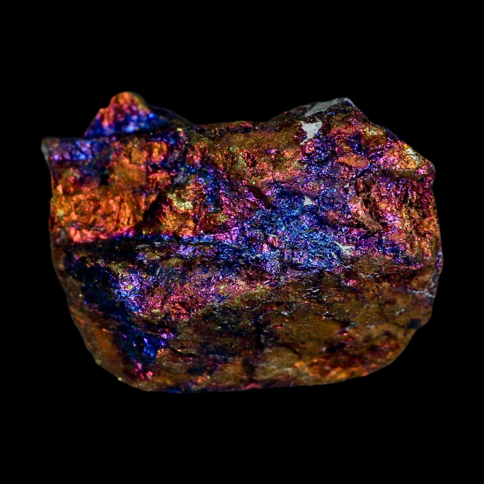 2.4″ Chalcopyrite Bornite Brilliant Multicolored Peacock Ore Chihuahua Mexico