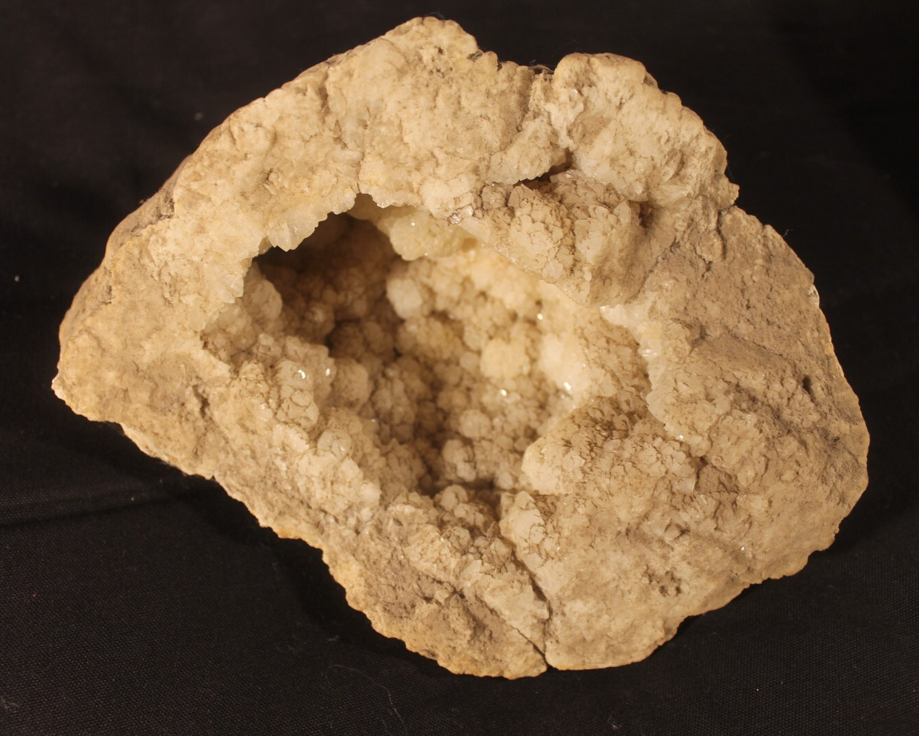 Quartz Crystal Geode Cluster Morocco 6 Pounds 8 Inch