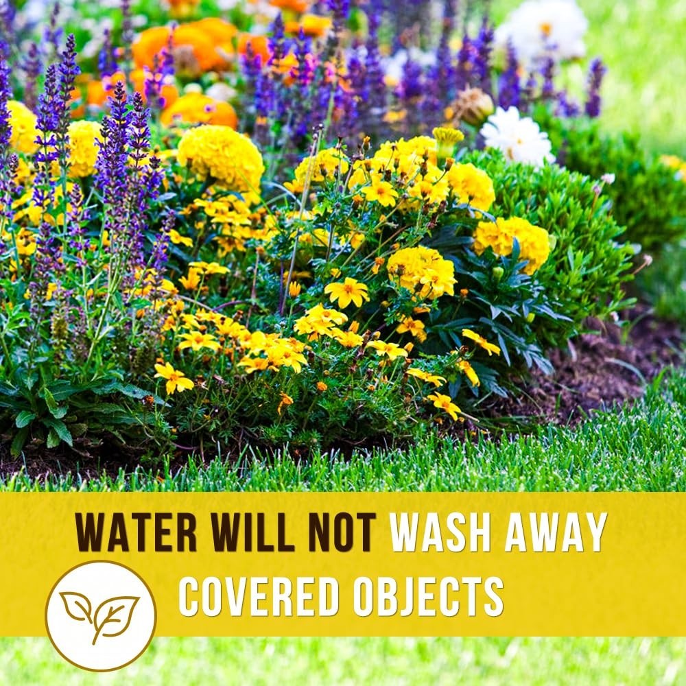 Non-Toxic Mulch Glue & Landscape Binder for Gravel, Wood Chips, Paths & Patios (