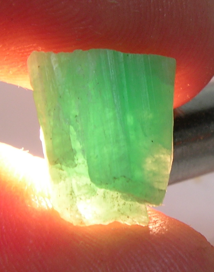 6.10ct Ha Giang Province Vietnam 100% Natural Raw Emerald Crystal Specimen 13mm
