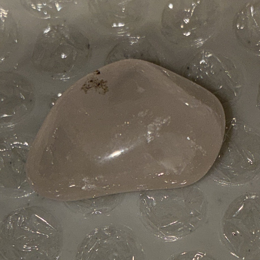 Light Pink Tumbled Crystal Stone Mineral Specimen Small Tumbled Crystal Stone