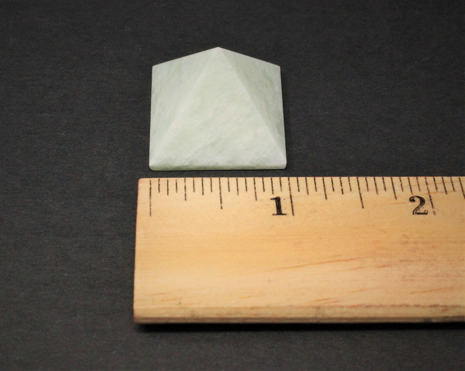 Amazonite Crystal Pyramid, 1″ – 1.25″ (Reiki Healing, Carved Amazonite Pyramid)