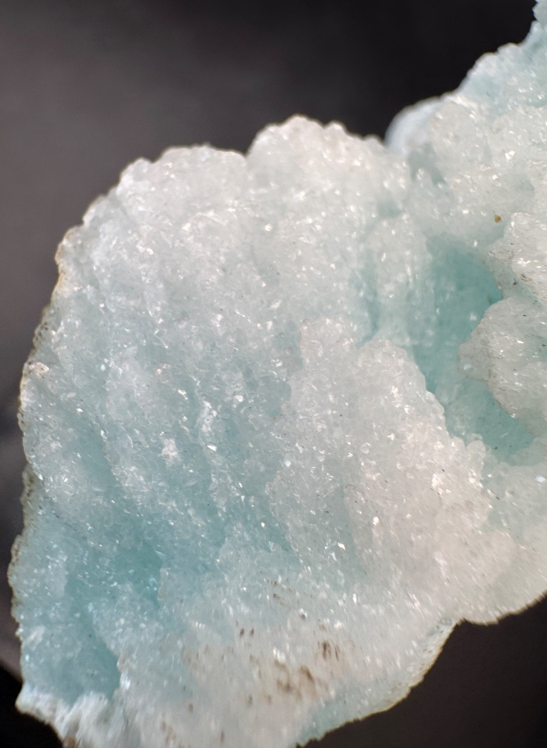 6412 Super Sparkly Blue Aragonite 180g China