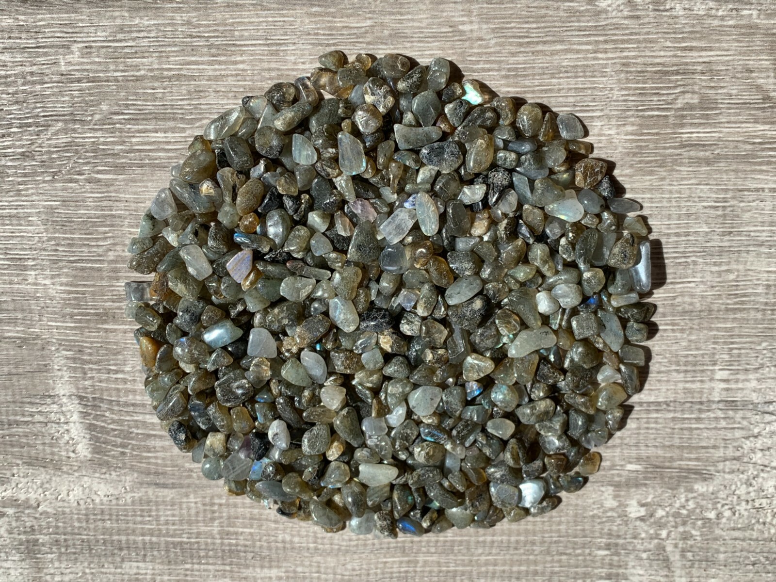 Grade A++ Labradorite Semi Tumbled Gemstone Mini Chips 5-12mm,Wholesale Bulk Lot