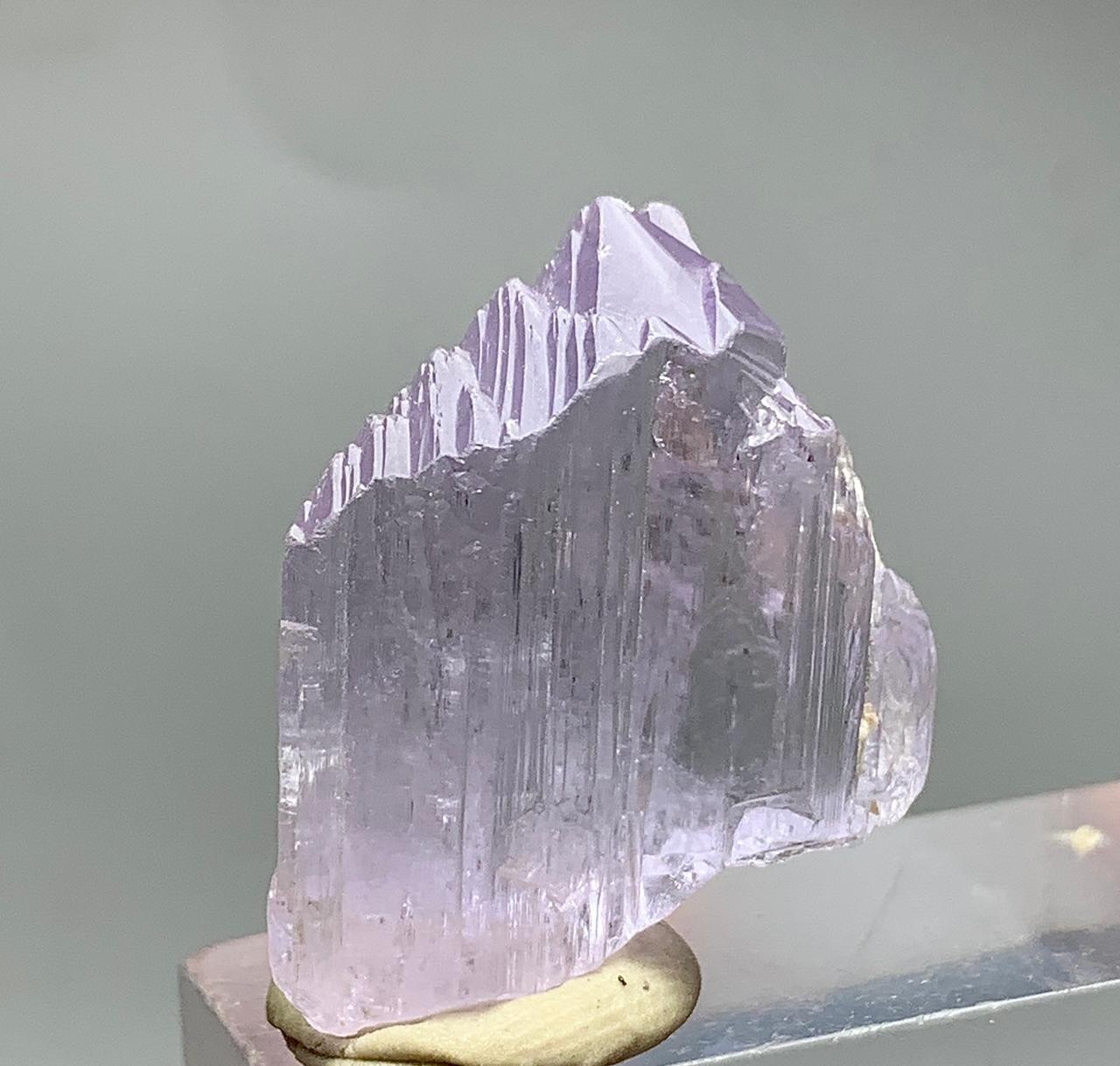68 Carat Natural Pink Kunzite Crystal From Afghanistan