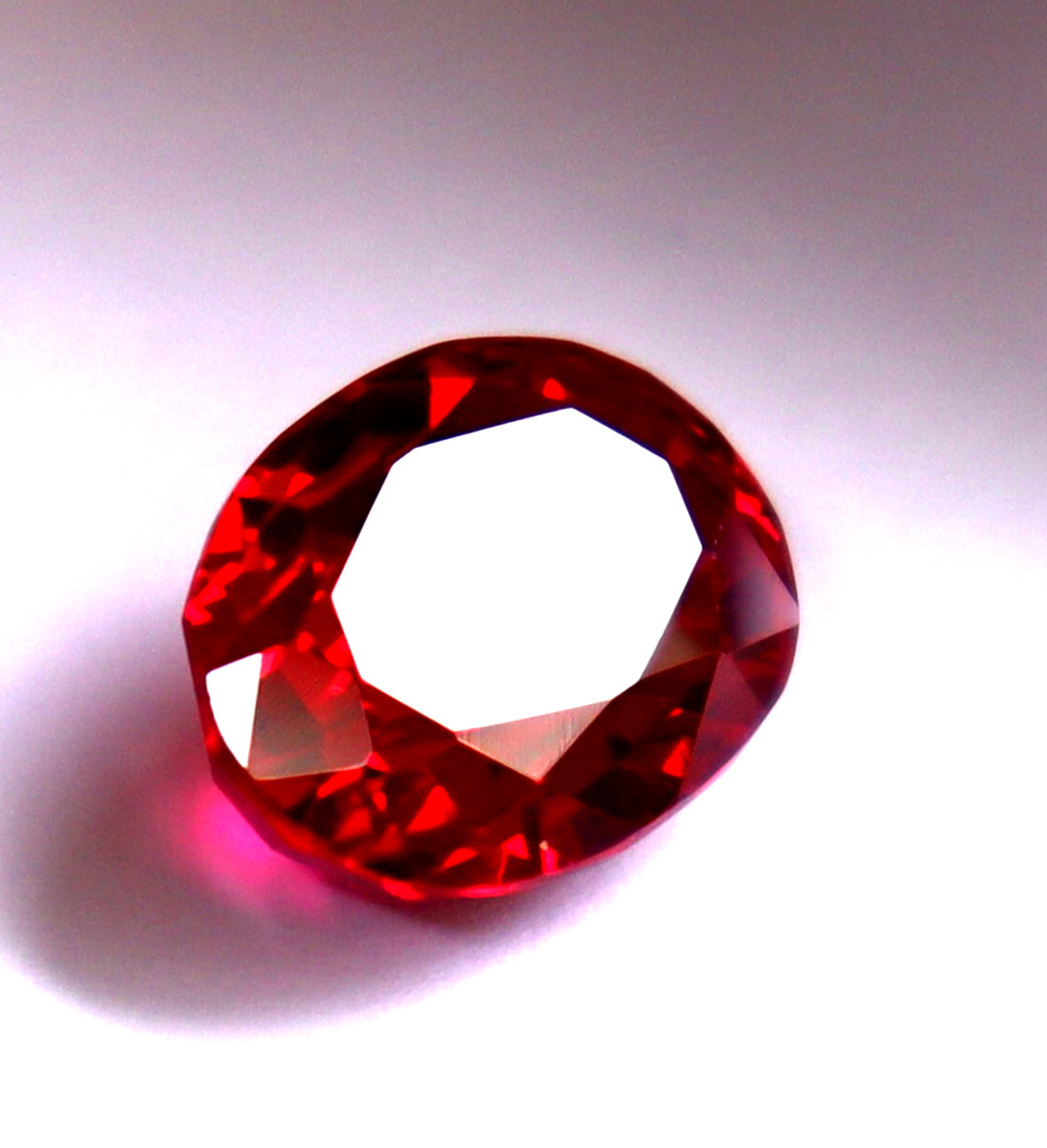 Oval Cut 11 CT BURMA Pigeon Blood Red Ruby Certified Loose Gemstone