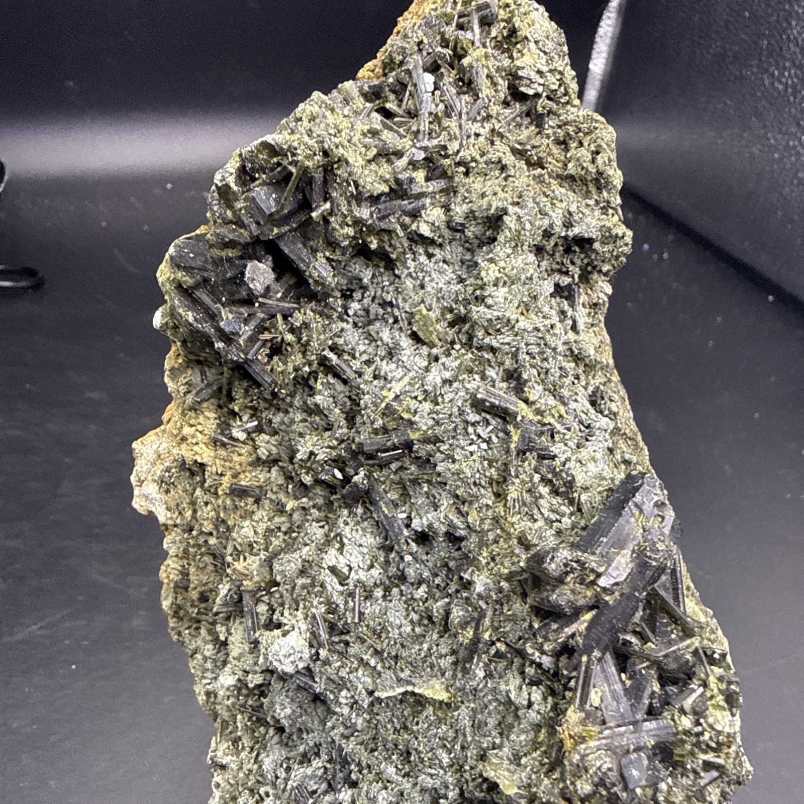 2.5 Lb Large Natural Epidote On Matrix From Pakistan. A+ Specimen,Minerals,Gems.