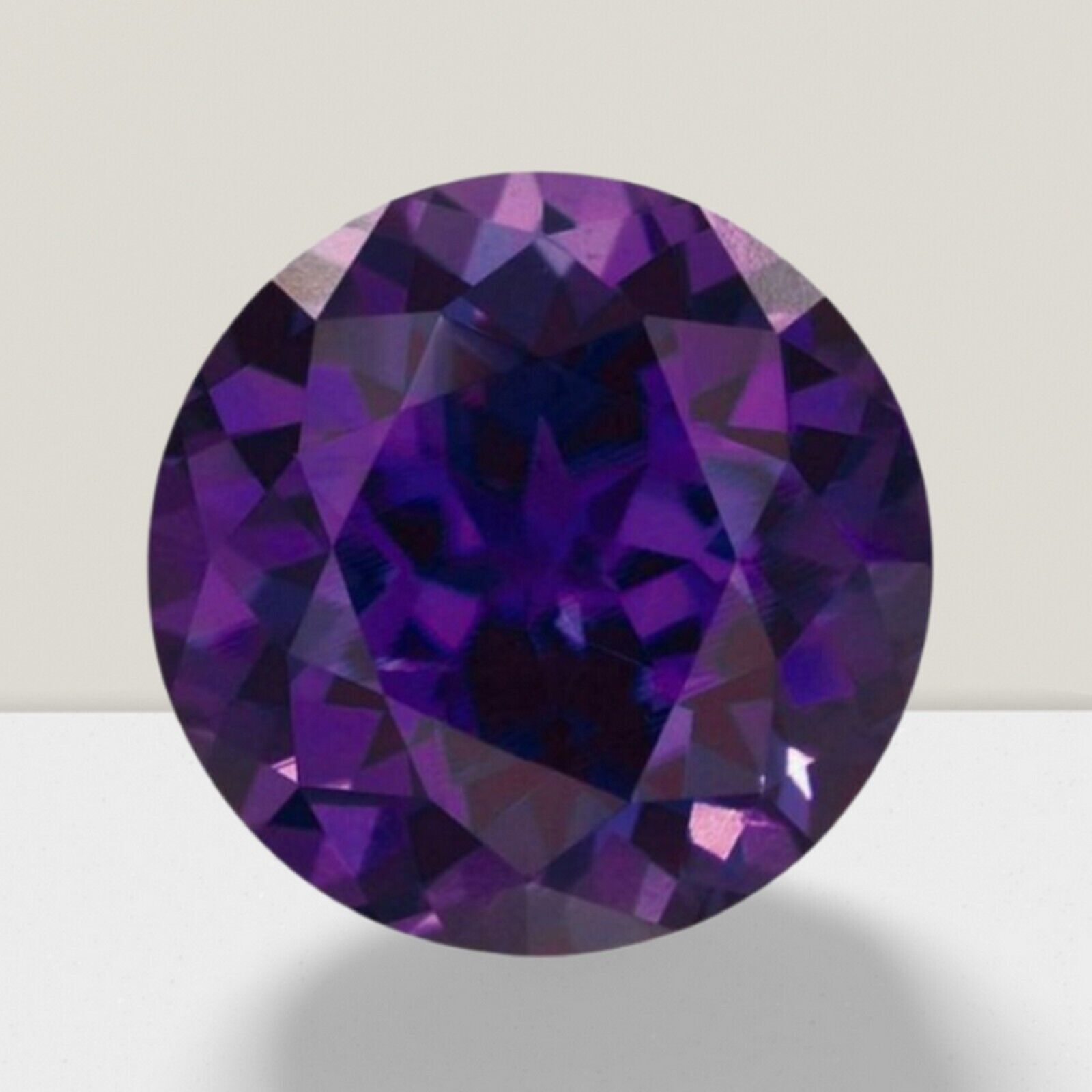 Alexandrite Round Cut Gemstone 0.51 Cts – 5 mm Flawless Loose Gem