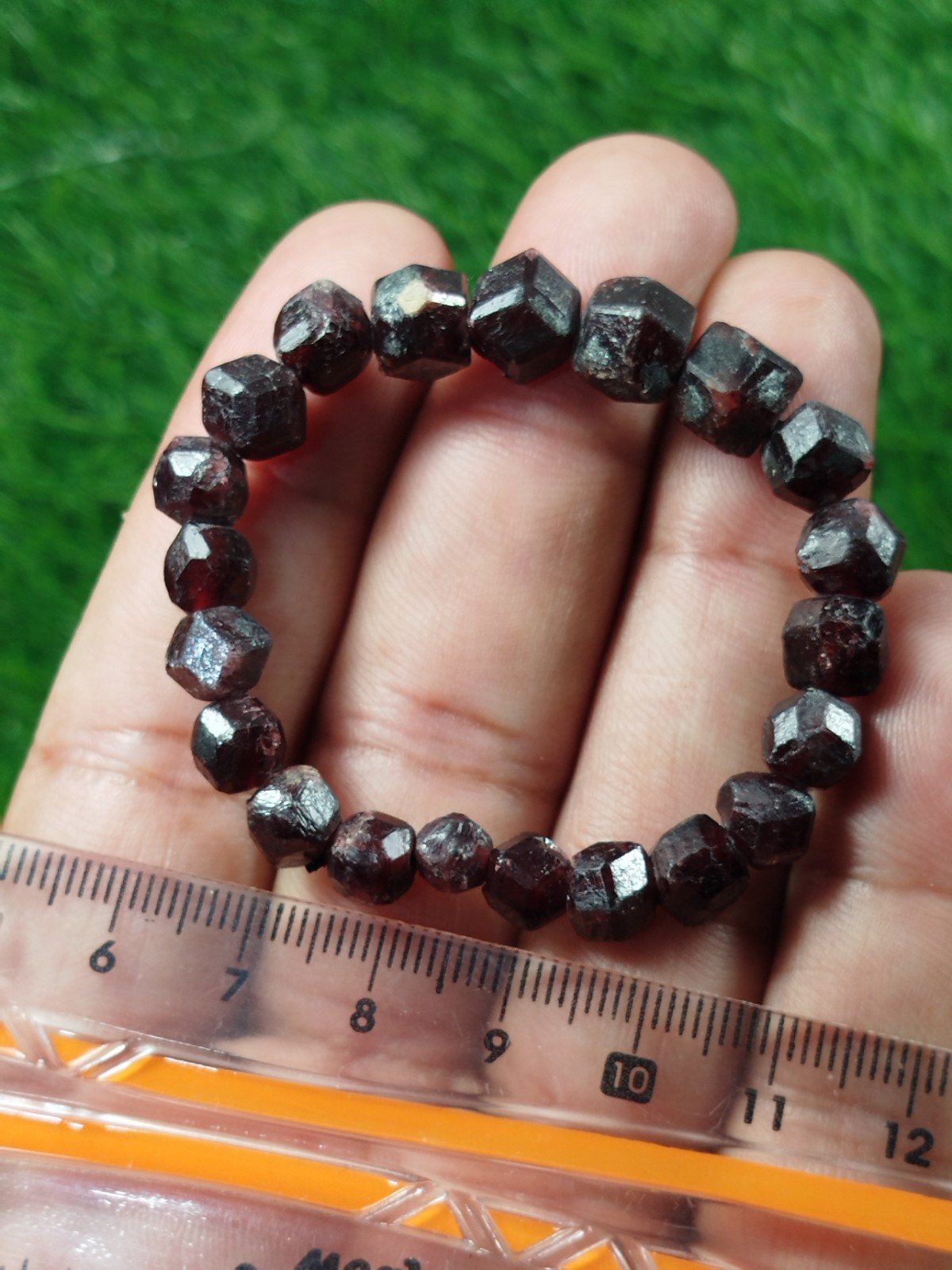 20 Grams Almandine Garnet Stackable Bracelet From Skardu Pakistan