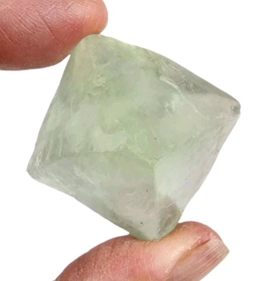 Fluorite Octahedron Crystal 48.5 grams