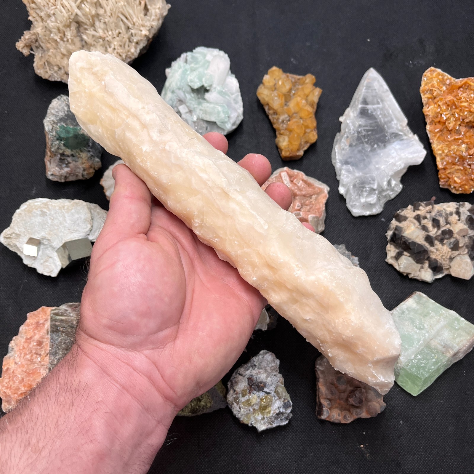 Crystals, Minerals, Natural Stone Specimens – MIXED ESTATE COLLECTION LOT #1198