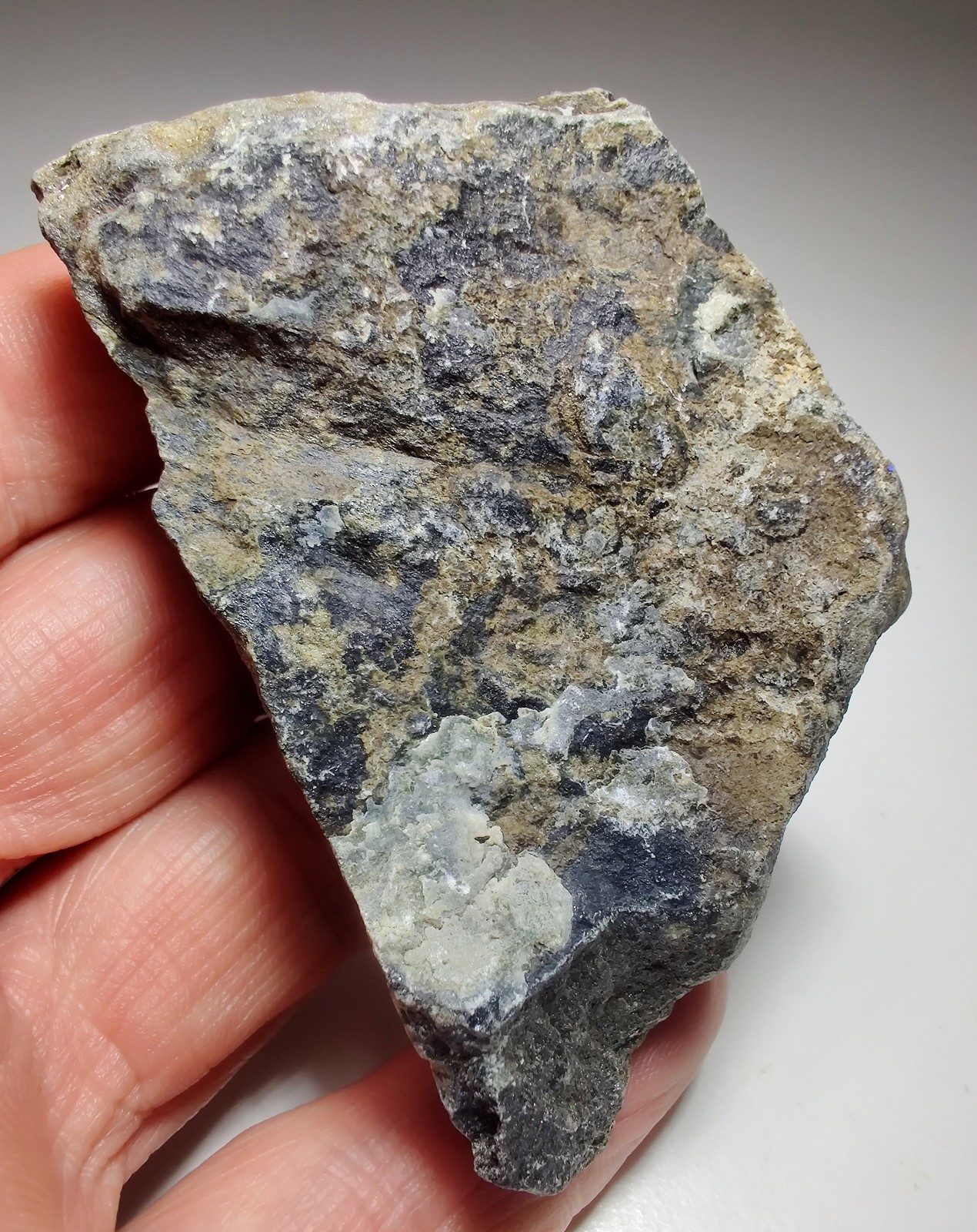 Svabite on matrix, rare, fluorescent. Langban Mine, Sweden. 166 grams.