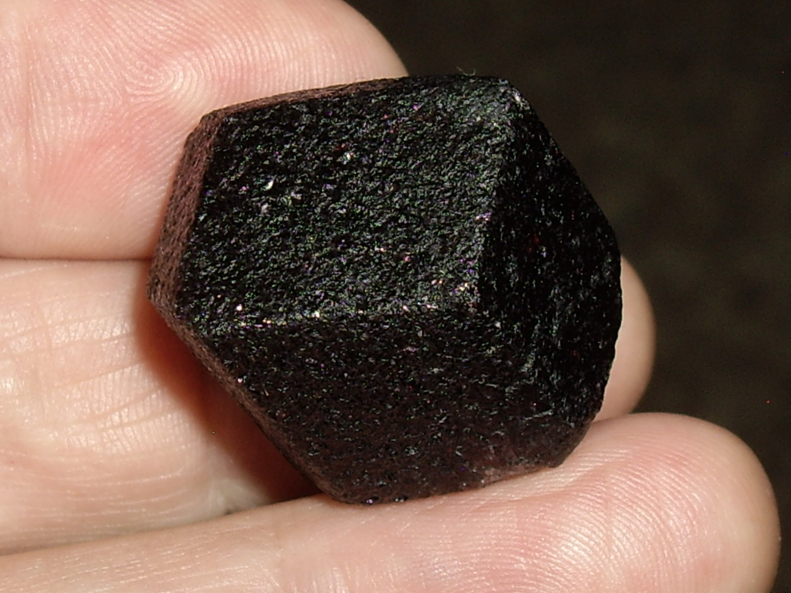 Deep Red Medium Large Almandine Garnet Crystal 36.5g