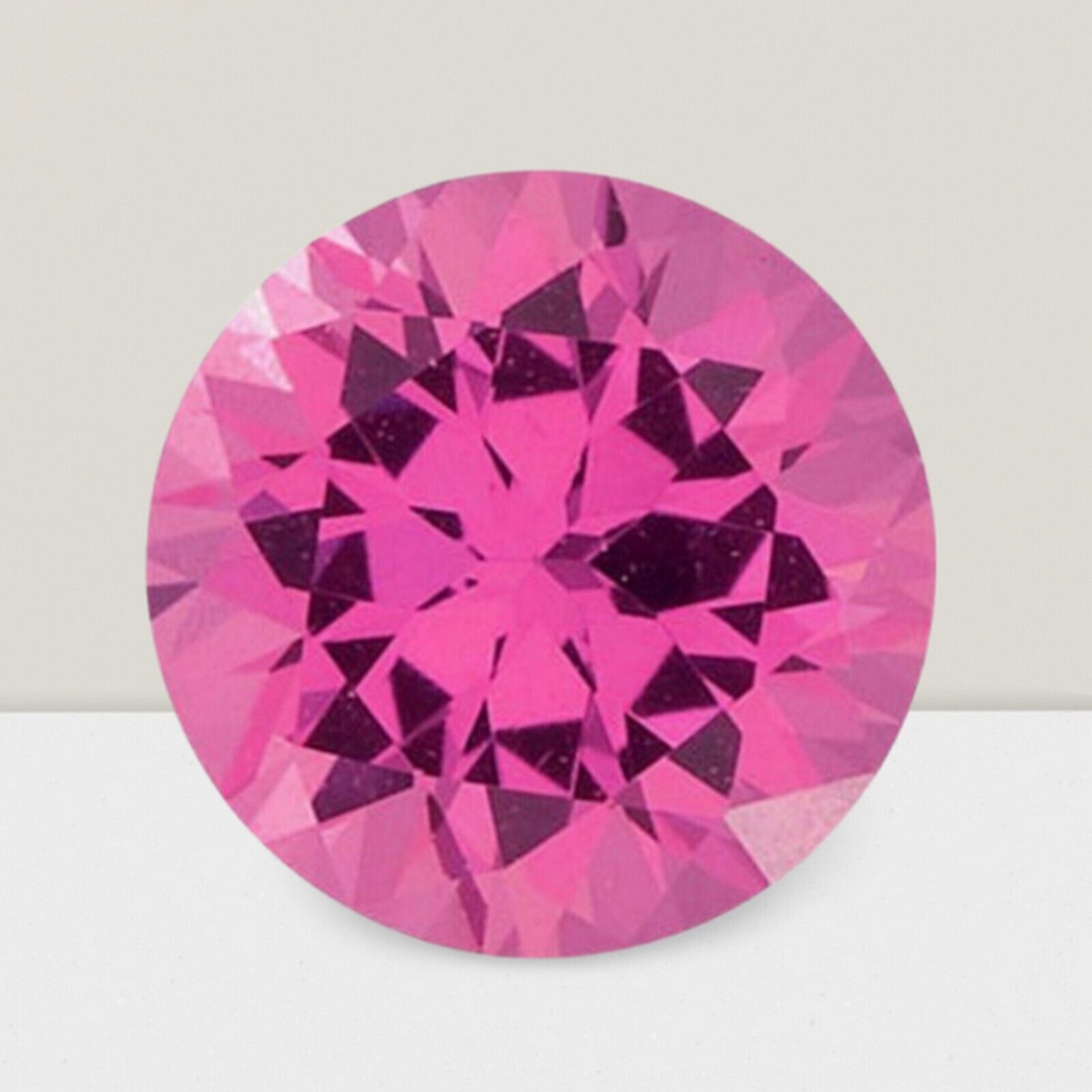 Spinel Round Cut Gemstone 0.60 Cts – 6 mm Lustrous Loose Gem