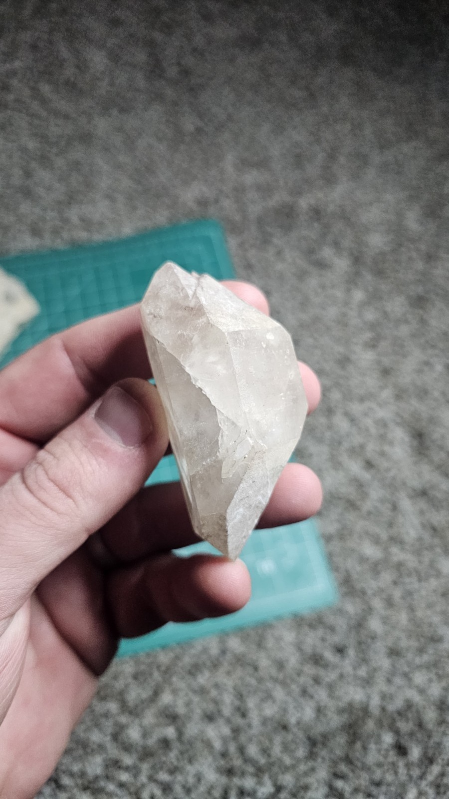 Geode Amethyst Feldspar And Multiple Rare Quartz Points Double Terms