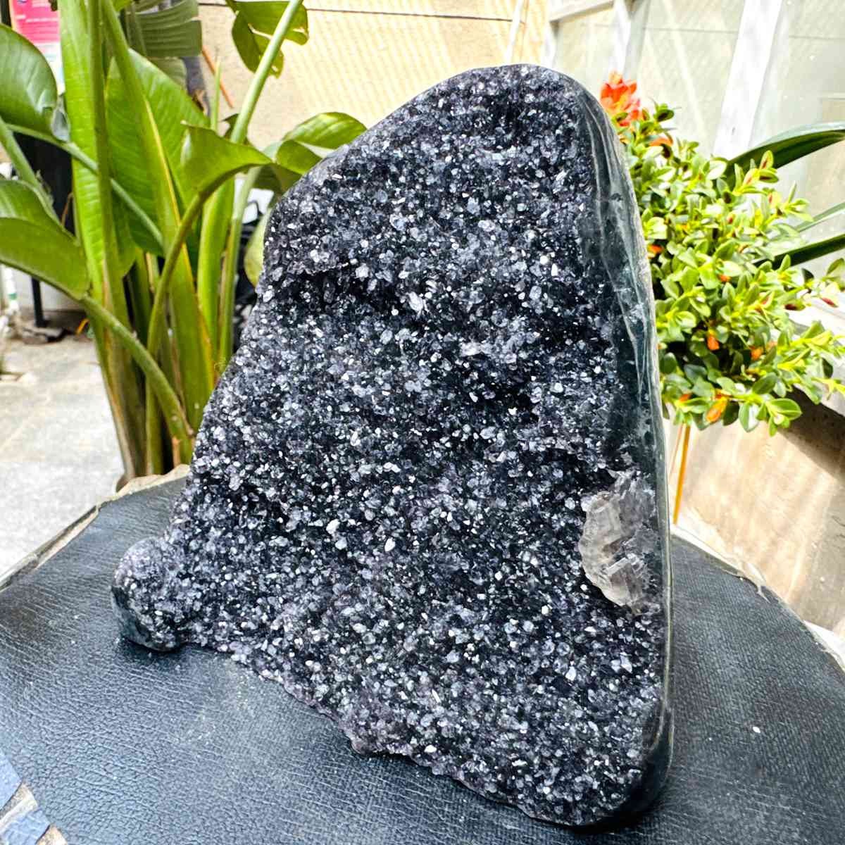 3.2LB Natural Uruguayan Amethyst Cluster Cave Display Specimen Healing