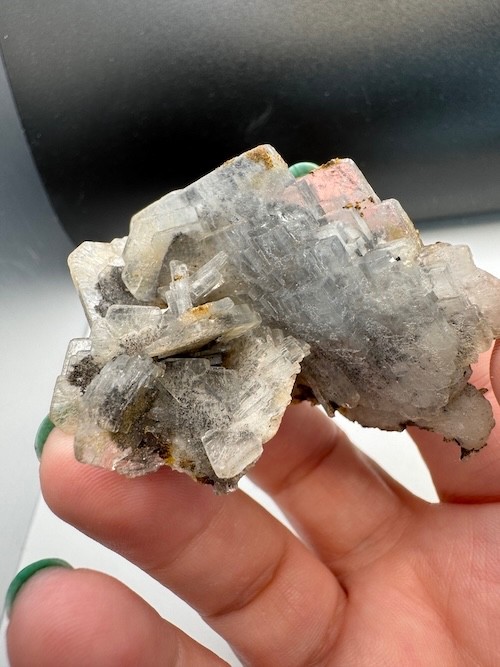 5649 Rare, Excellent Blue Barite Crystal Cluster Spain 61g