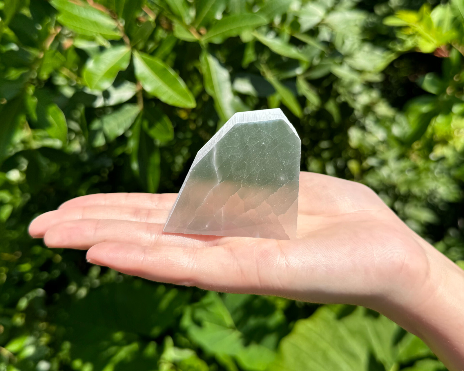 Ulexite TV Rock Chunks, Television Stones – Choose Size (Optical Crystals)