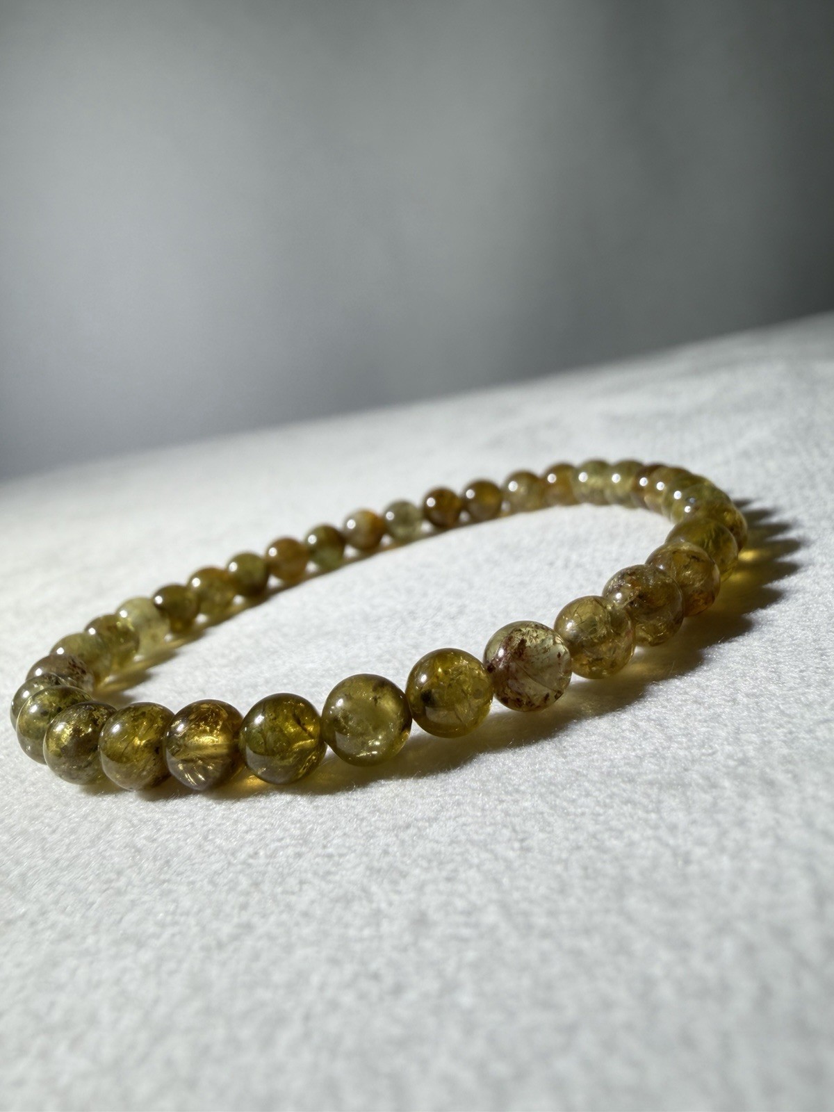Natural Tsavorite Garnet Bracelet | Green Garnet Crystal Bracelet