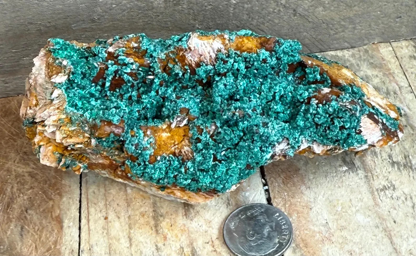 Natural Fibrous Malachite Crystal Raw Specimen, 4 inch – Morocco