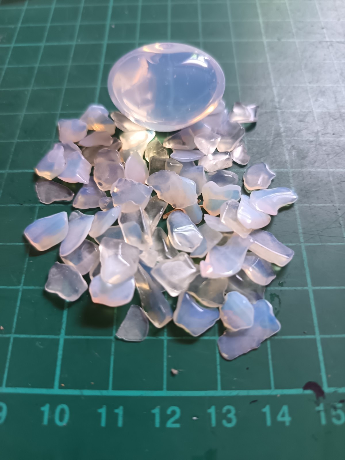 Blue Opalite Crystals Polished