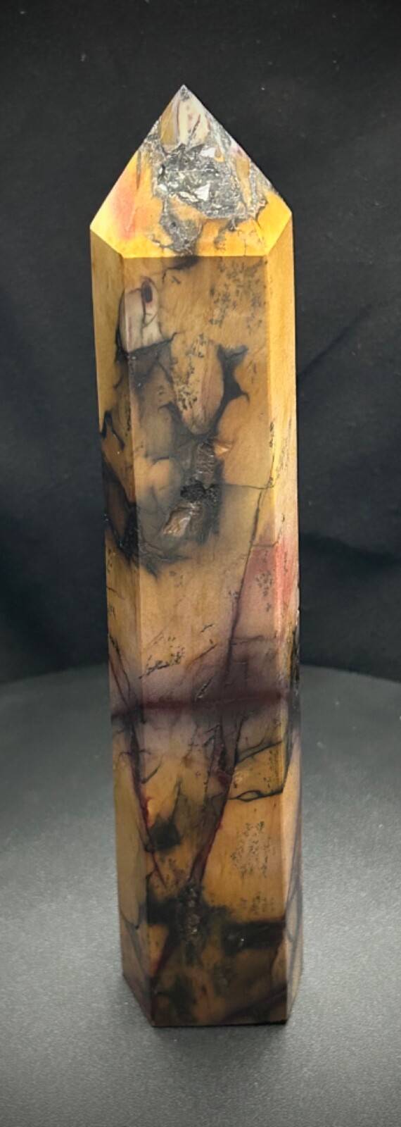 Jumbo 9″ Mookaite Tower 1lb 12oz