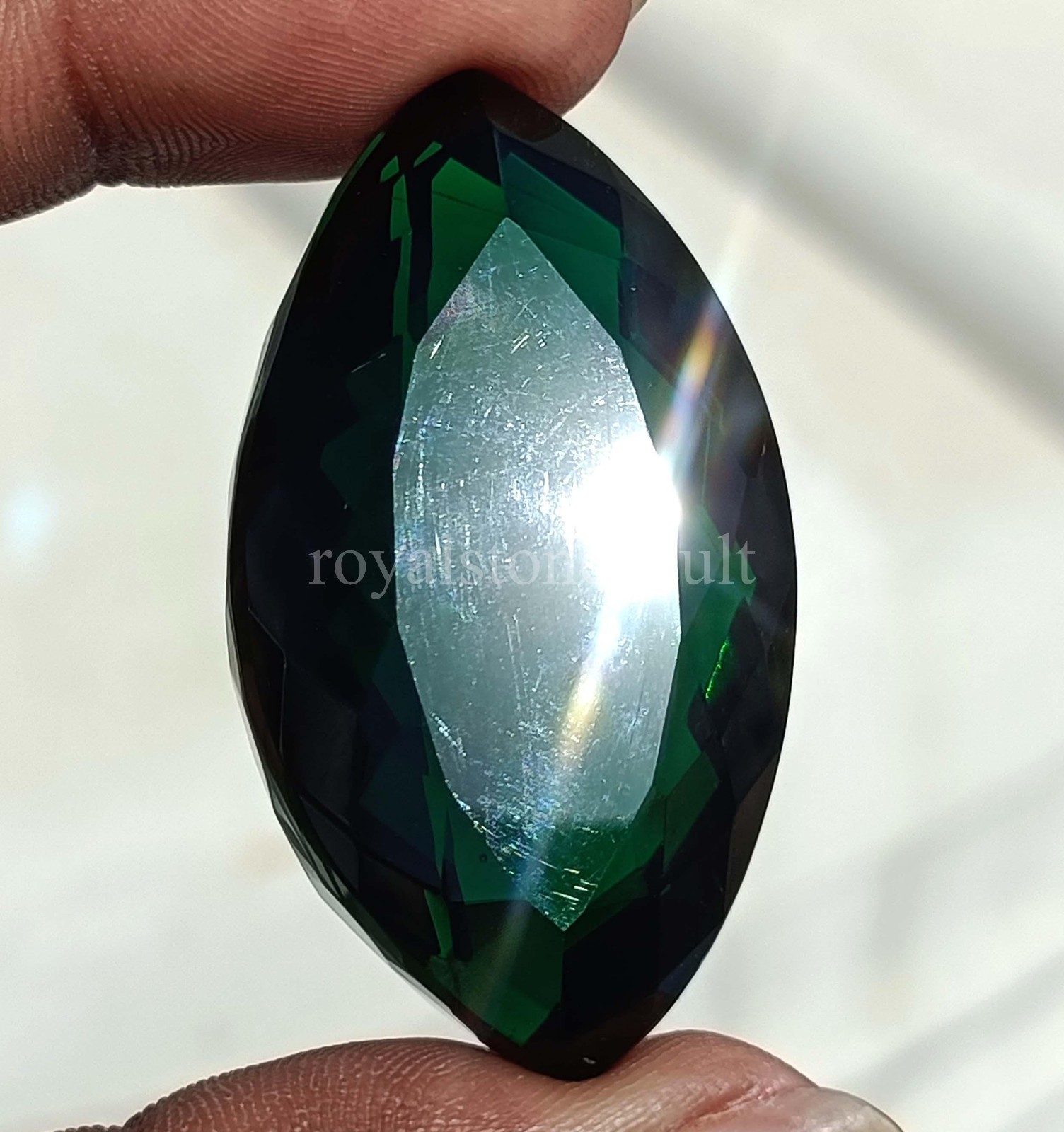 144.45 Ct Natural Green Emerald Marquise Shape IGL Certified Loose Gemstone 5ISR