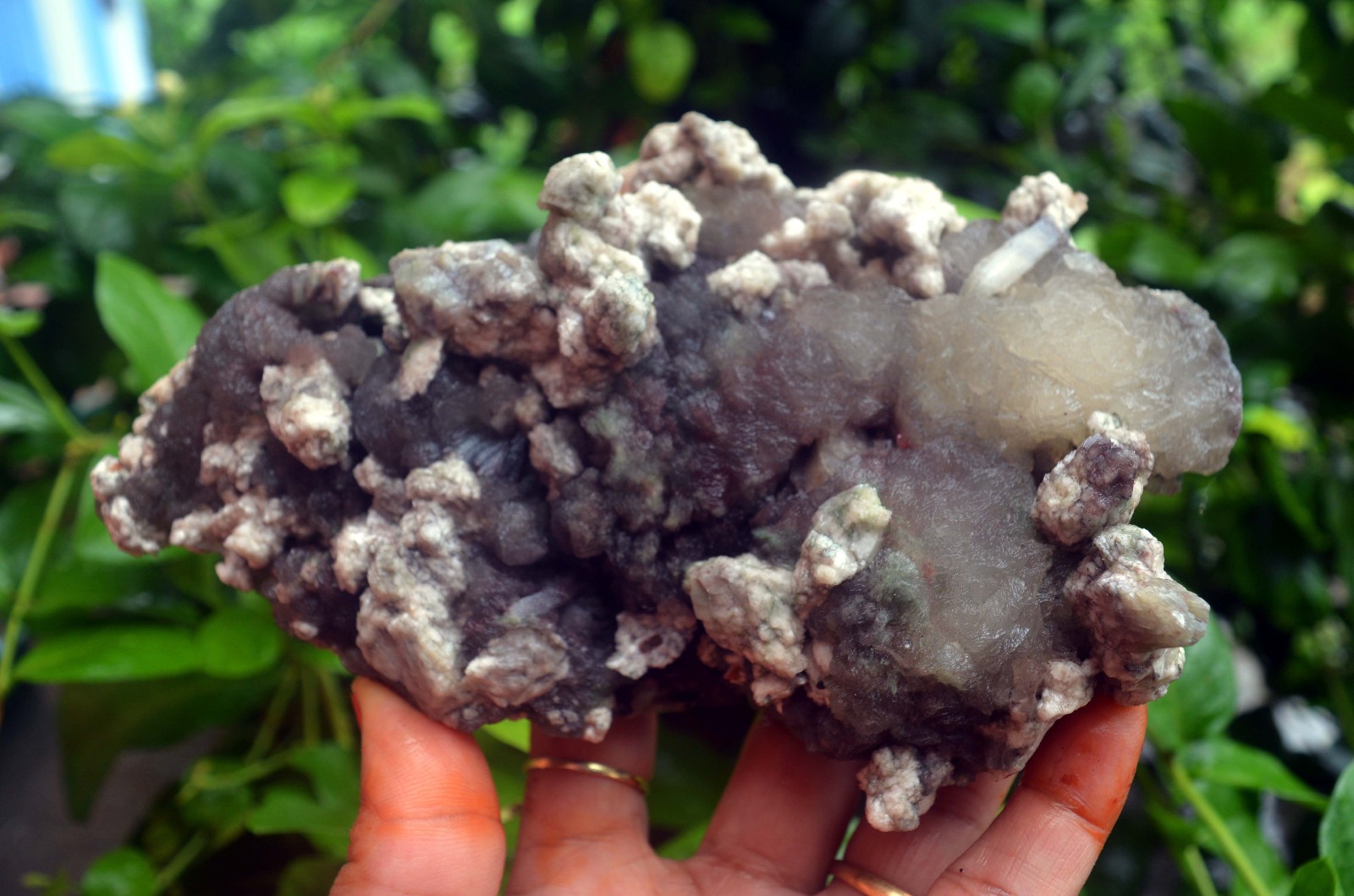 stilbite crystals w/ heulandite minerals specimen j-7