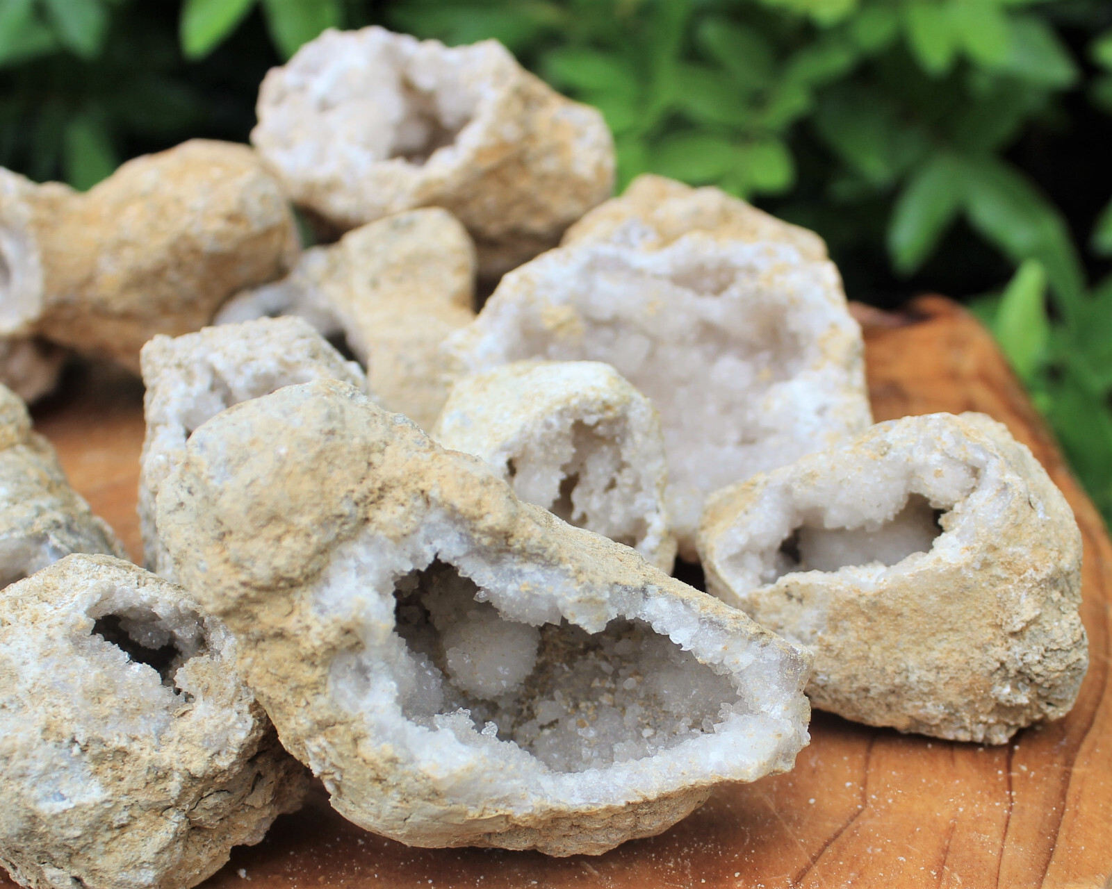 Break Your Own Geodes CLEARANCE Box Lot (Large Opened Natural Moroccan Crystals)