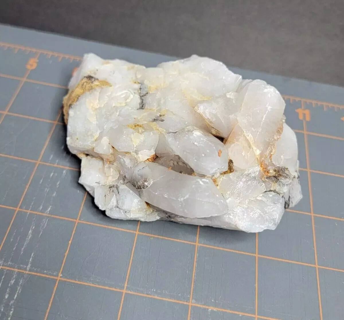 1LB Skeletal quartz crystal cluster – Diamond Hill Mine, South Carolina