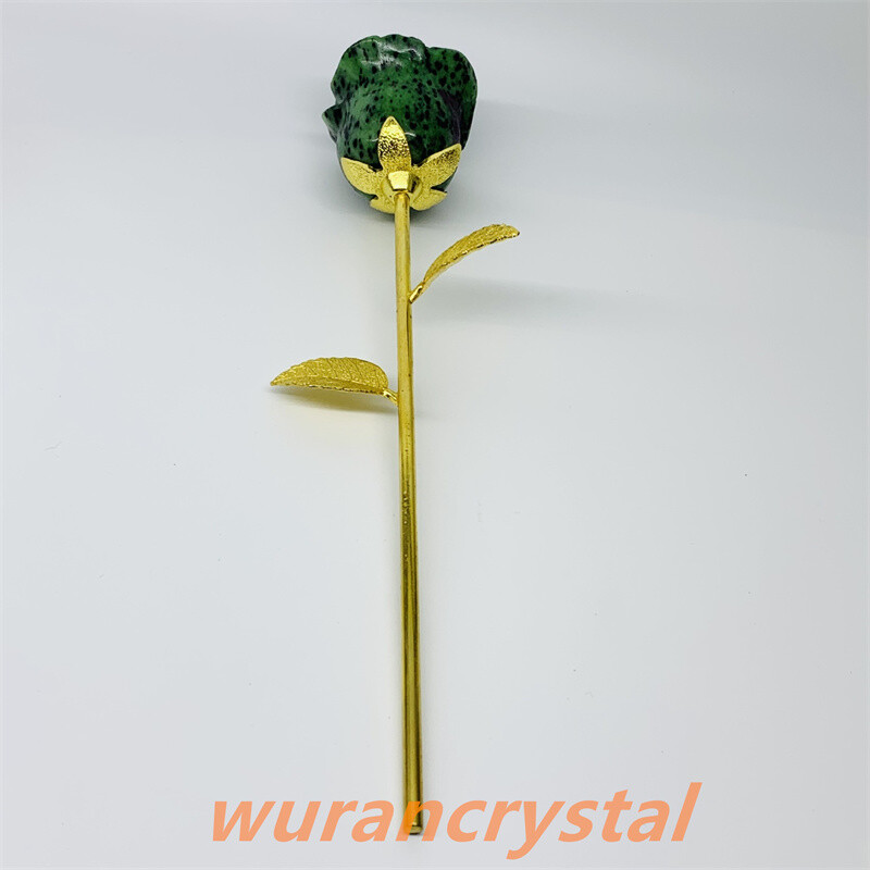 Mix Natural quartz crystal rose point carved vase bedroom Reiki healing gift
