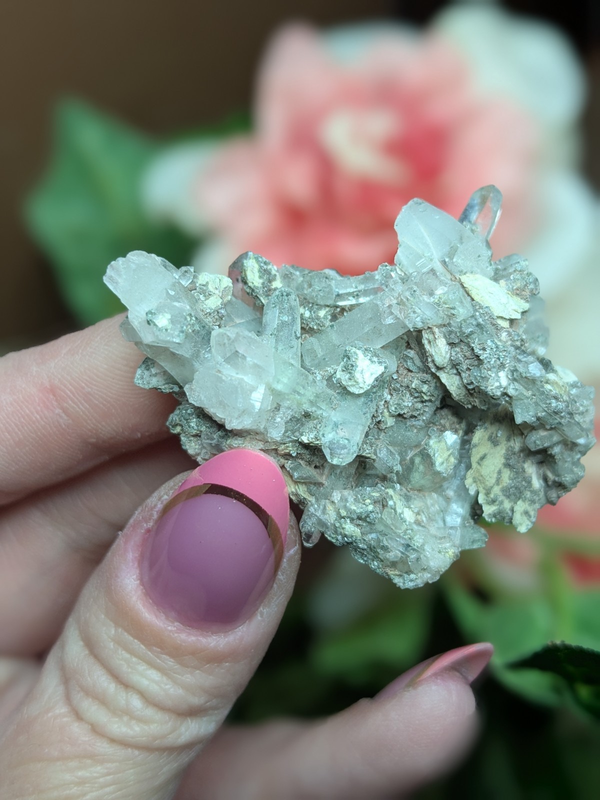 Colombian Quartz Cluster 2.15″