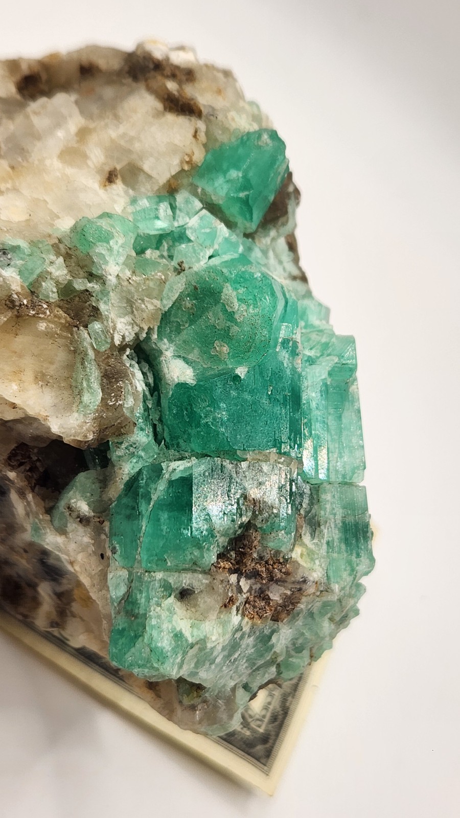 Rough Crystal Colombian Emerald Raw Matrix Collector Piece, Natural Not treament