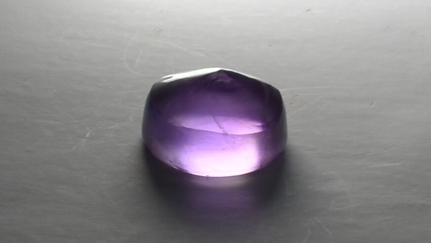 Natural Amythest Deep Purple North Carolina Gemstone Very Large Cabochon 25 CT