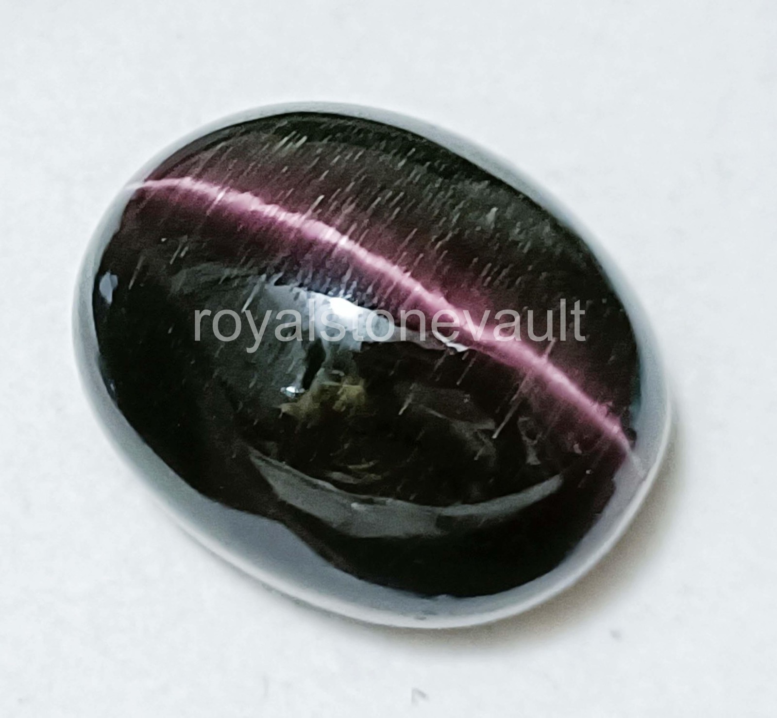135.00 Ct Oval Shape Lab-Created Cats Eye Brown IGL Certified Loose Gems 5AOI