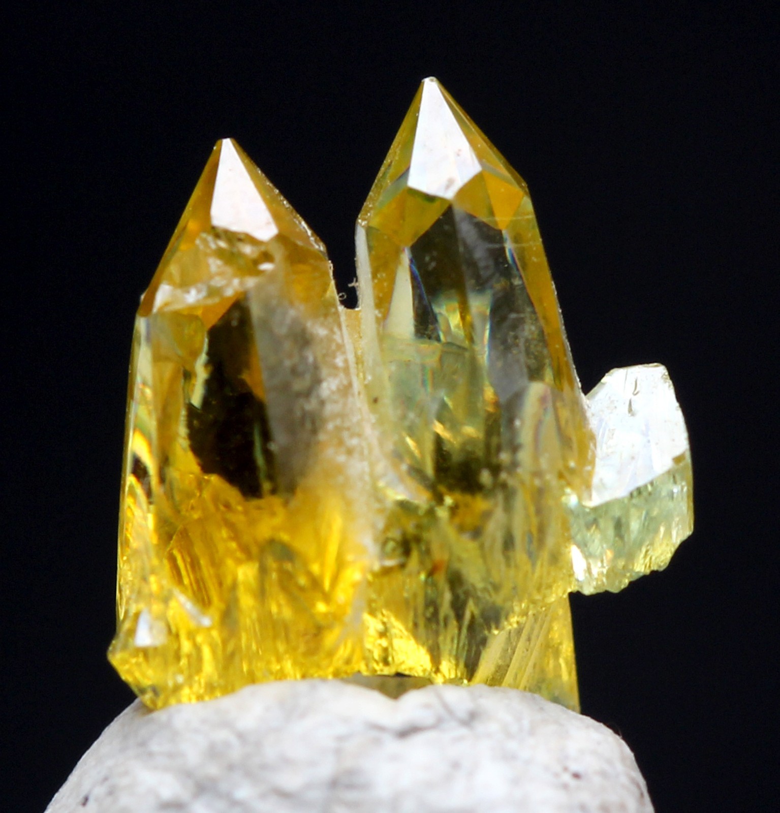 ZINCITE Crystal Mineral Specimen Yellow Smelter Cluster Authentic POLAND