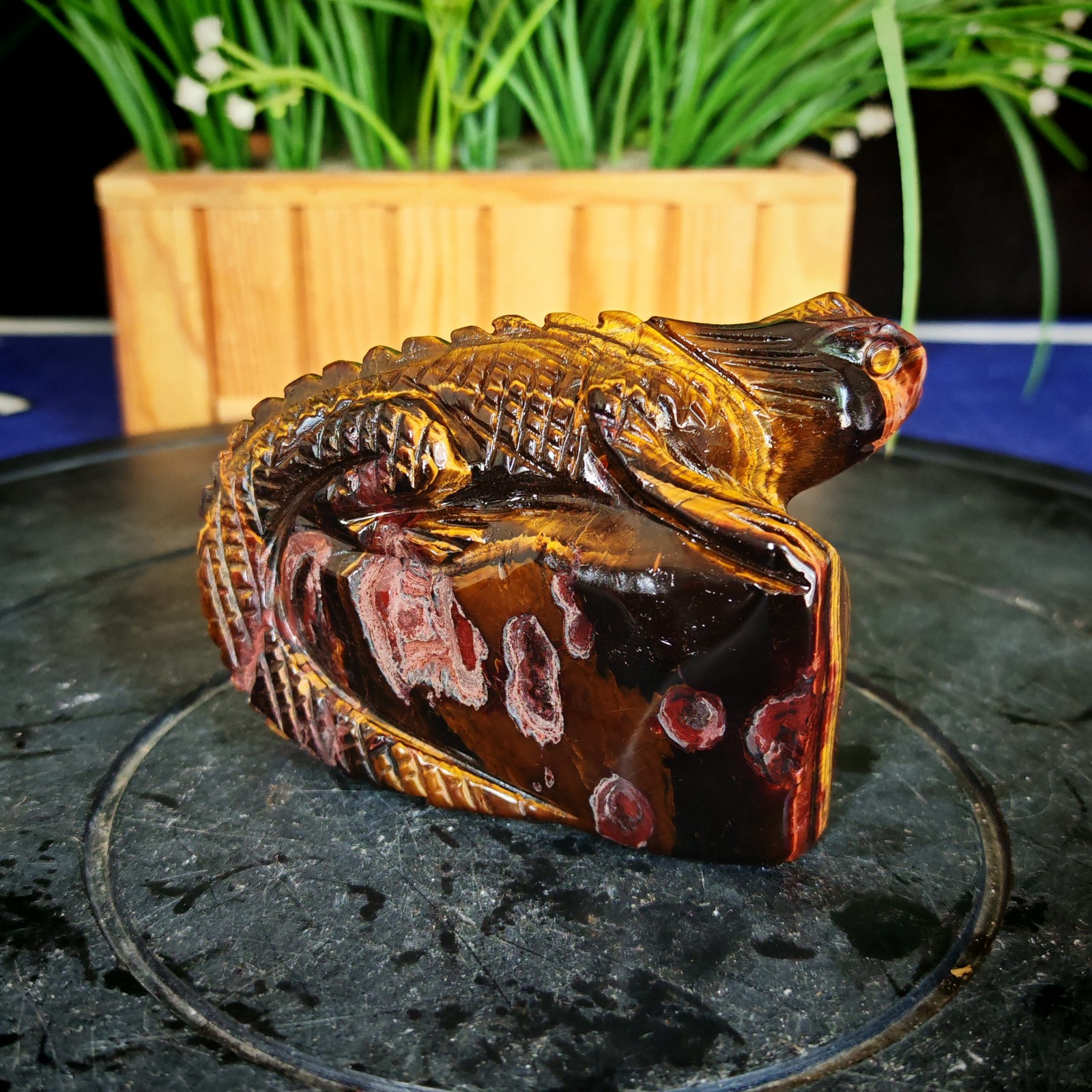 1.10LBTop natural crystal hand carved therapeutic artwork0.50kg