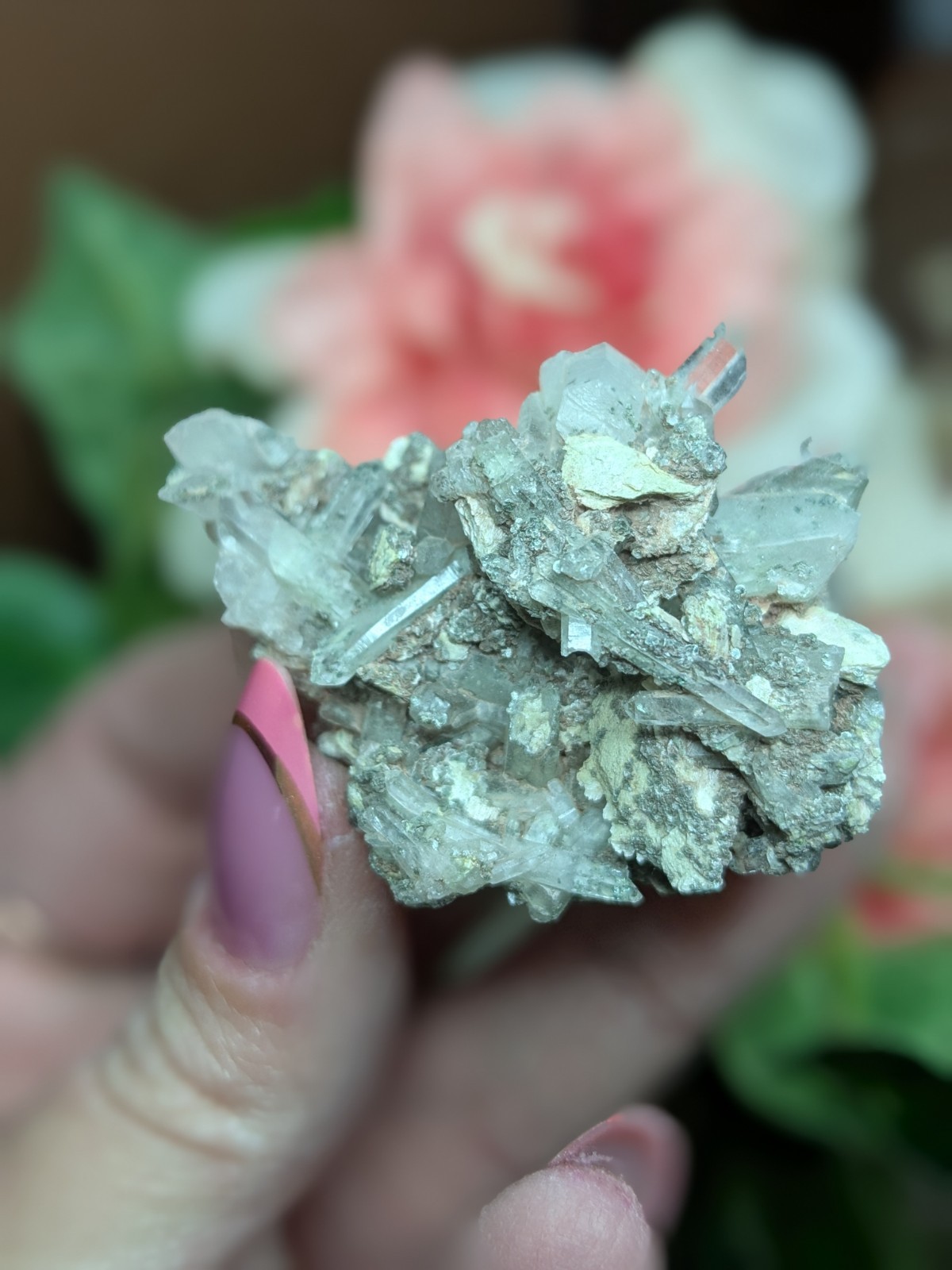 Colombian Quartz Cluster 2.15″