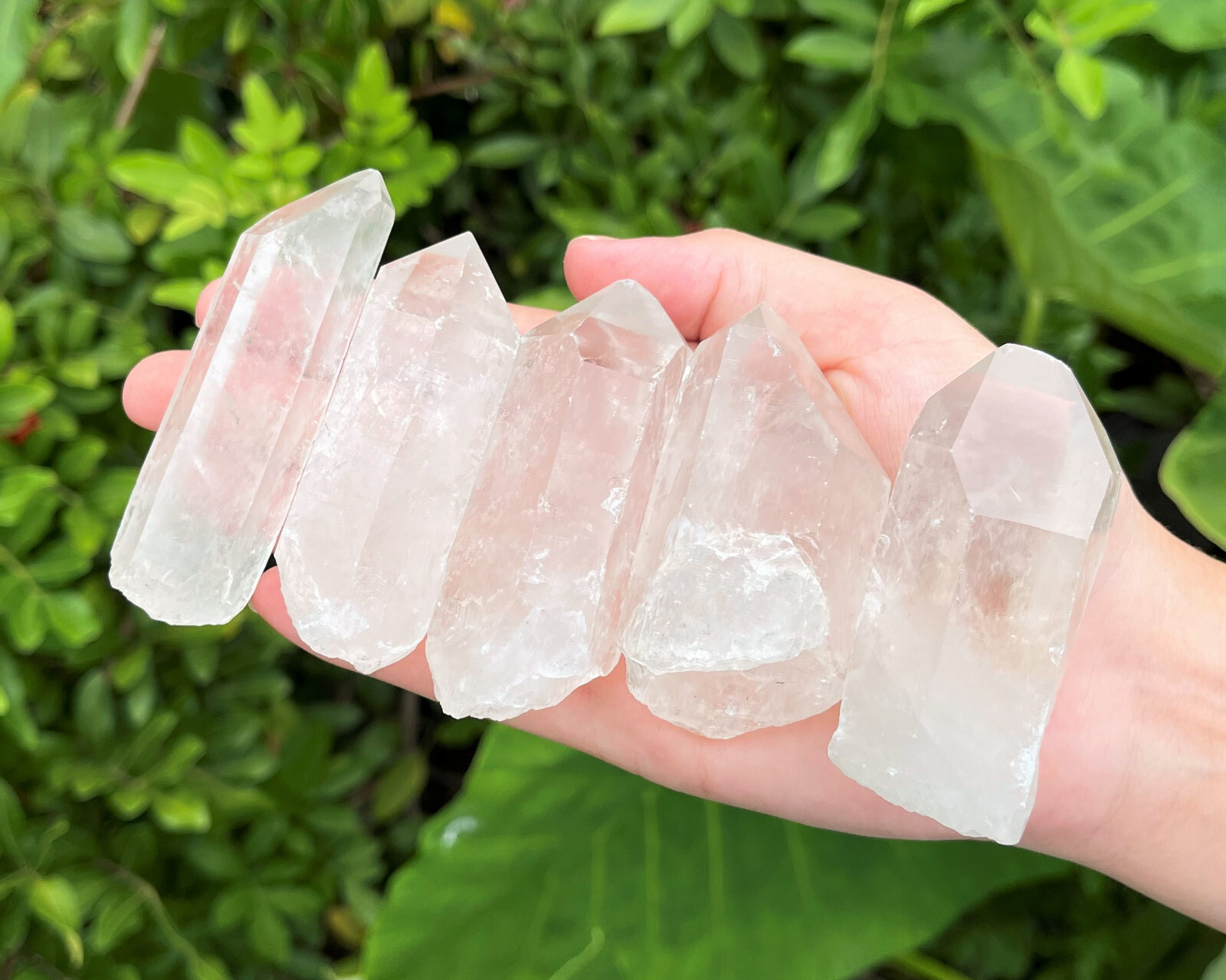 Clear Quartz Crystal Point (2″ – 3″) Natural Wand Specimen, Reiki Healing