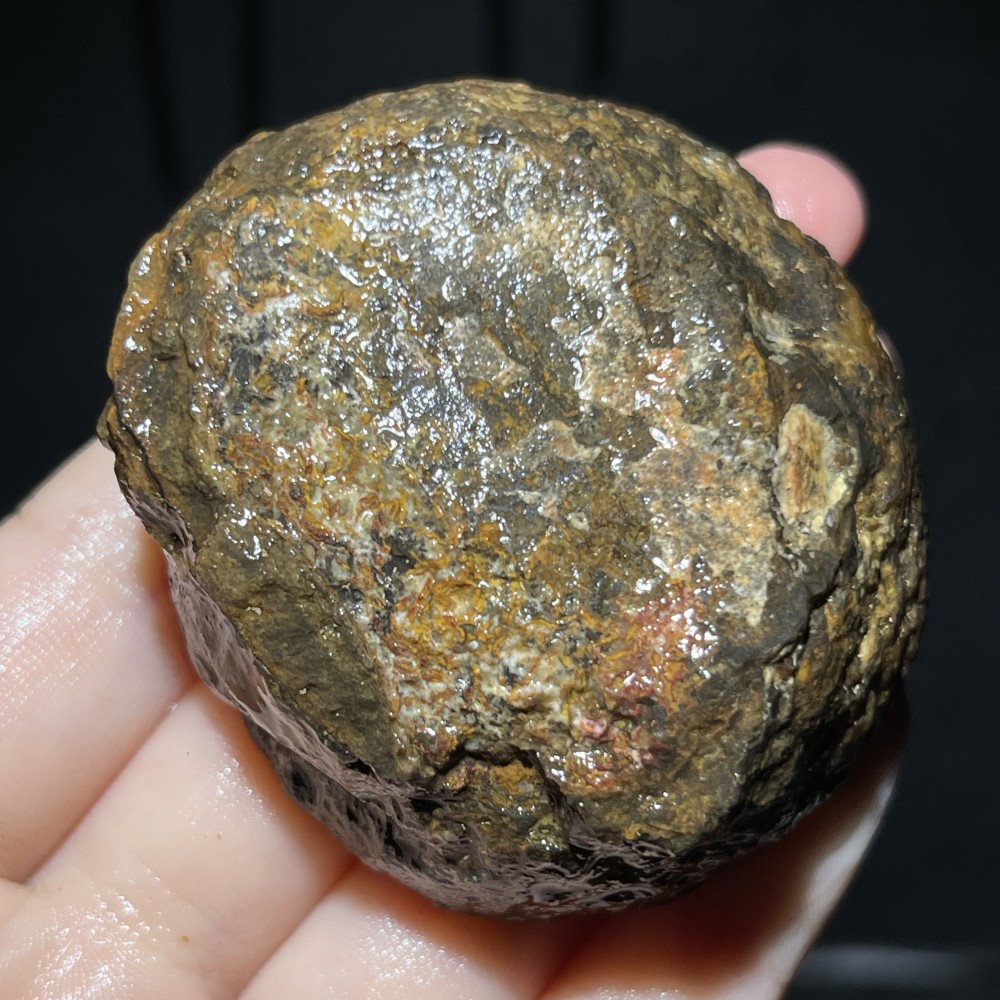 Half Rough Agate ore crystal Achat Nodule Chinese bloody battle Agate 100g A066