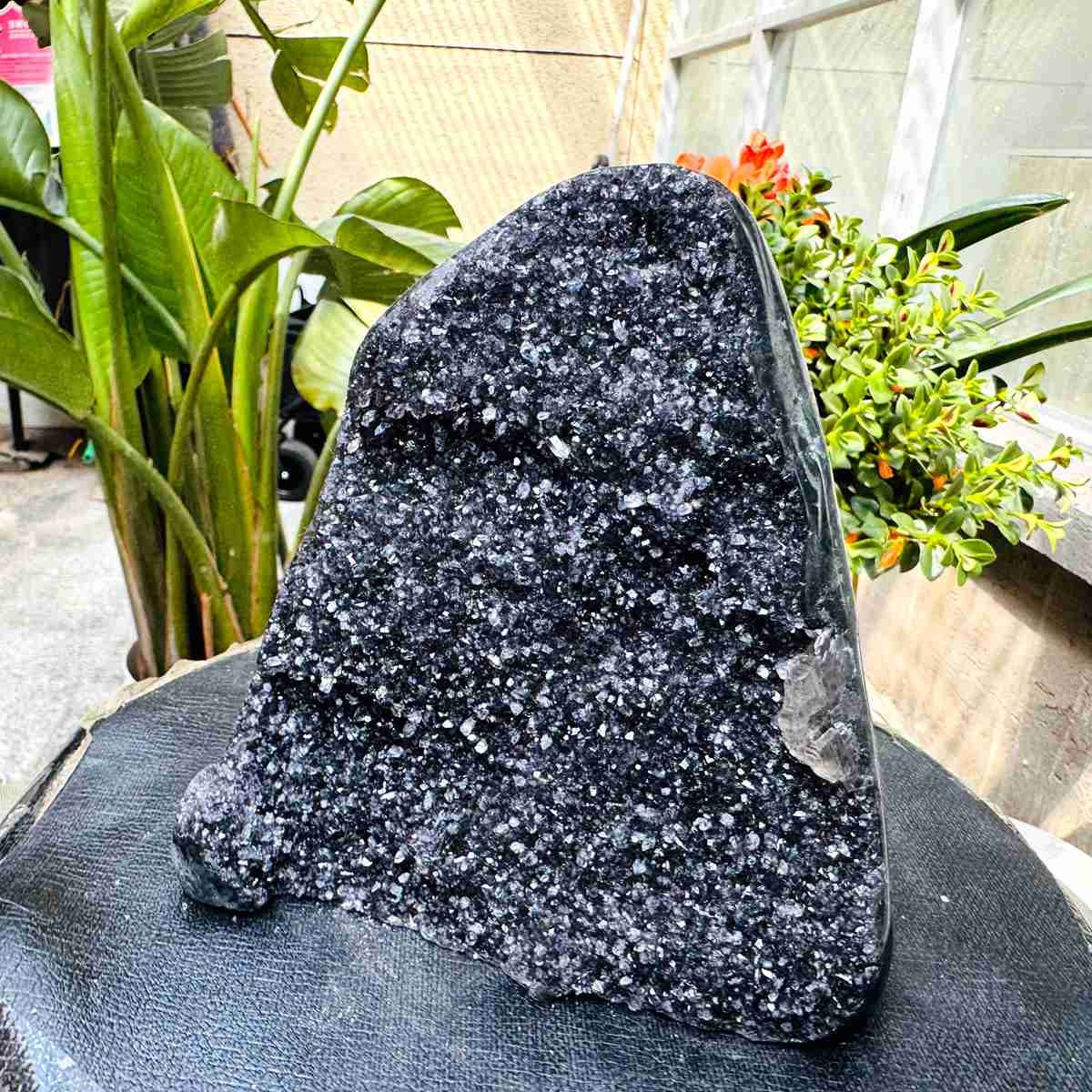 3.2LB Natural Uruguayan Amethyst Cluster Cave Display Specimen Healing