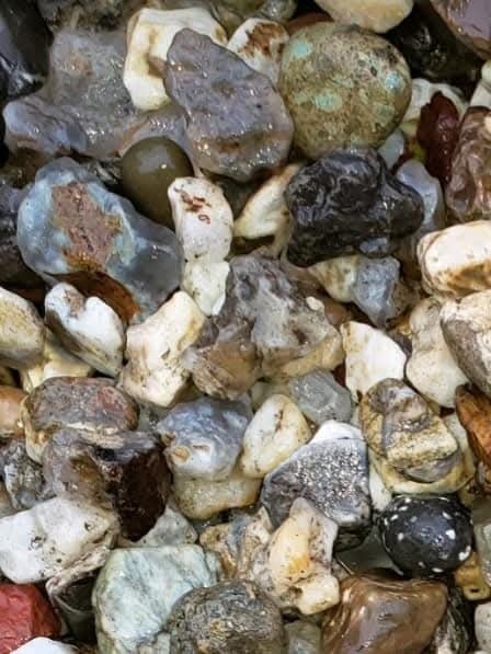 RAW CLEANED TUMBLING/JEWELRY MAKING ROCKS FROM OREGON COAST