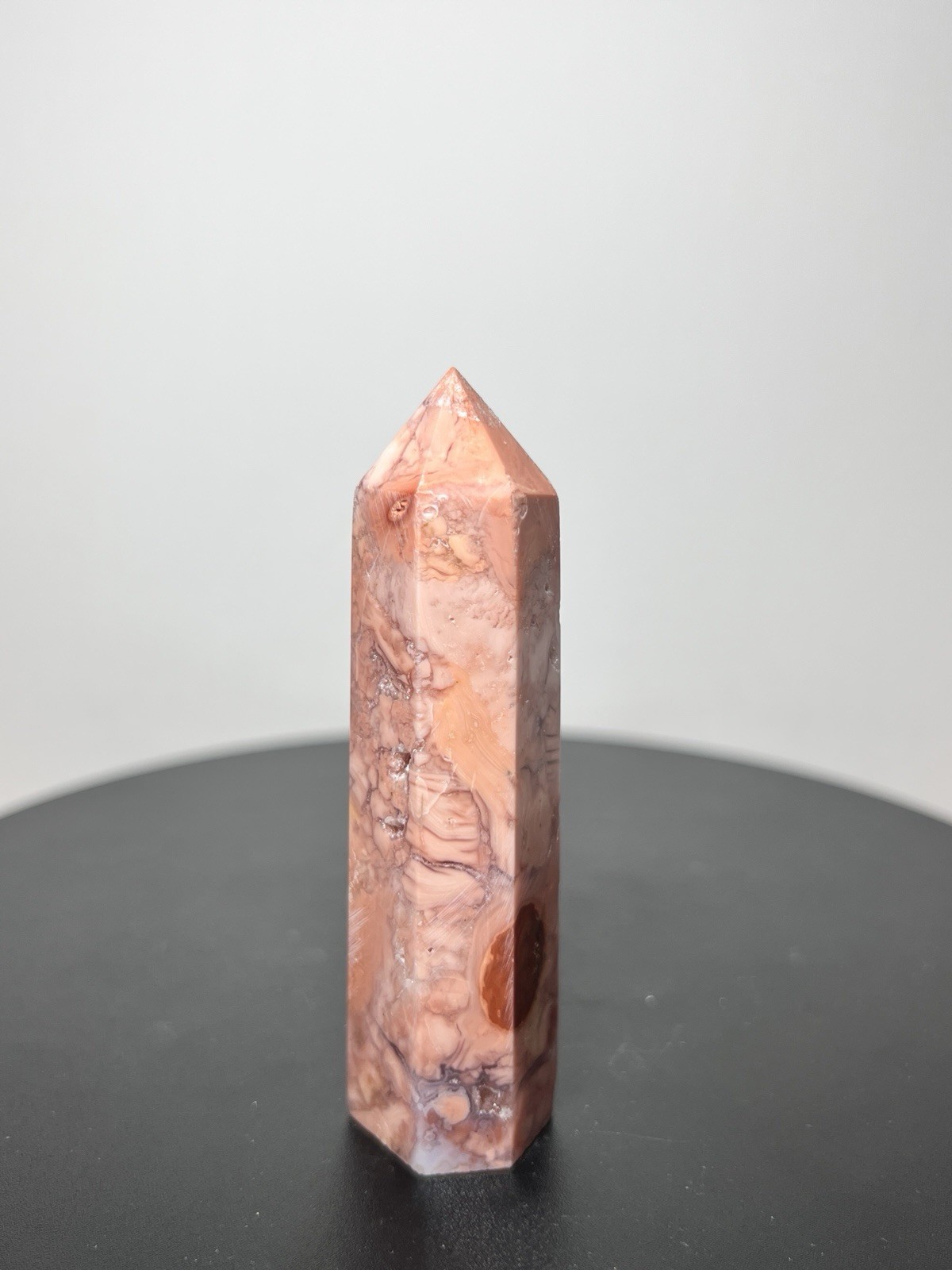 Pink Agate 3 Piece Set – See pics and description for measurements & info
