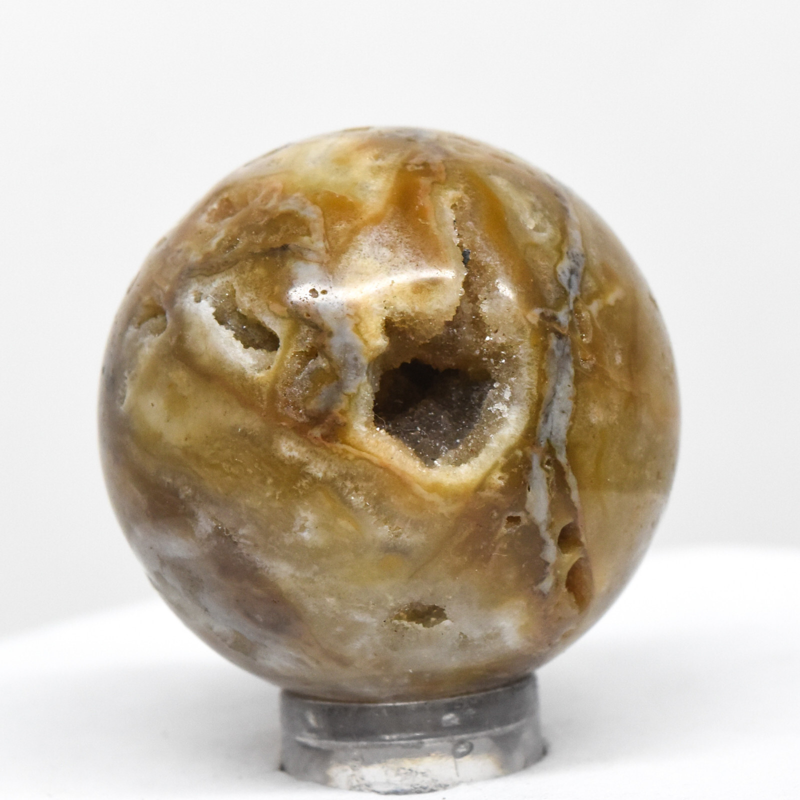 35mm Sphalerite Sphere Natural Druzy Mineral Geode Crystal Gemstone Ball – China