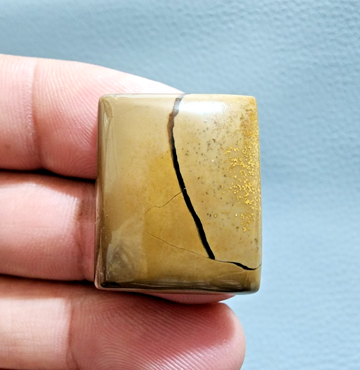 50 Crt Amazing Designer Septarian Dragon Stone Baguette Shape Cabochon Gemstone