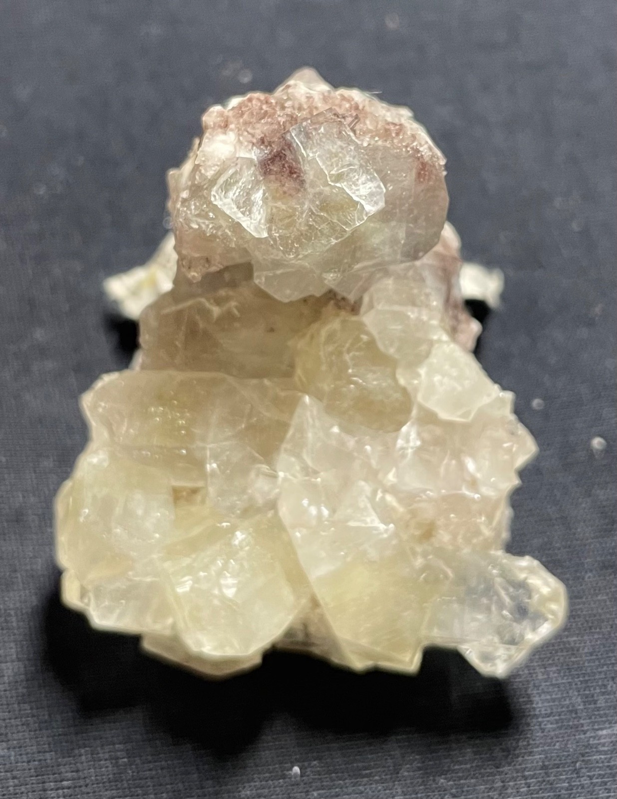 2 pieces Natural Apophyllite cluster crystal stone 143 gr 6x5x4 cm