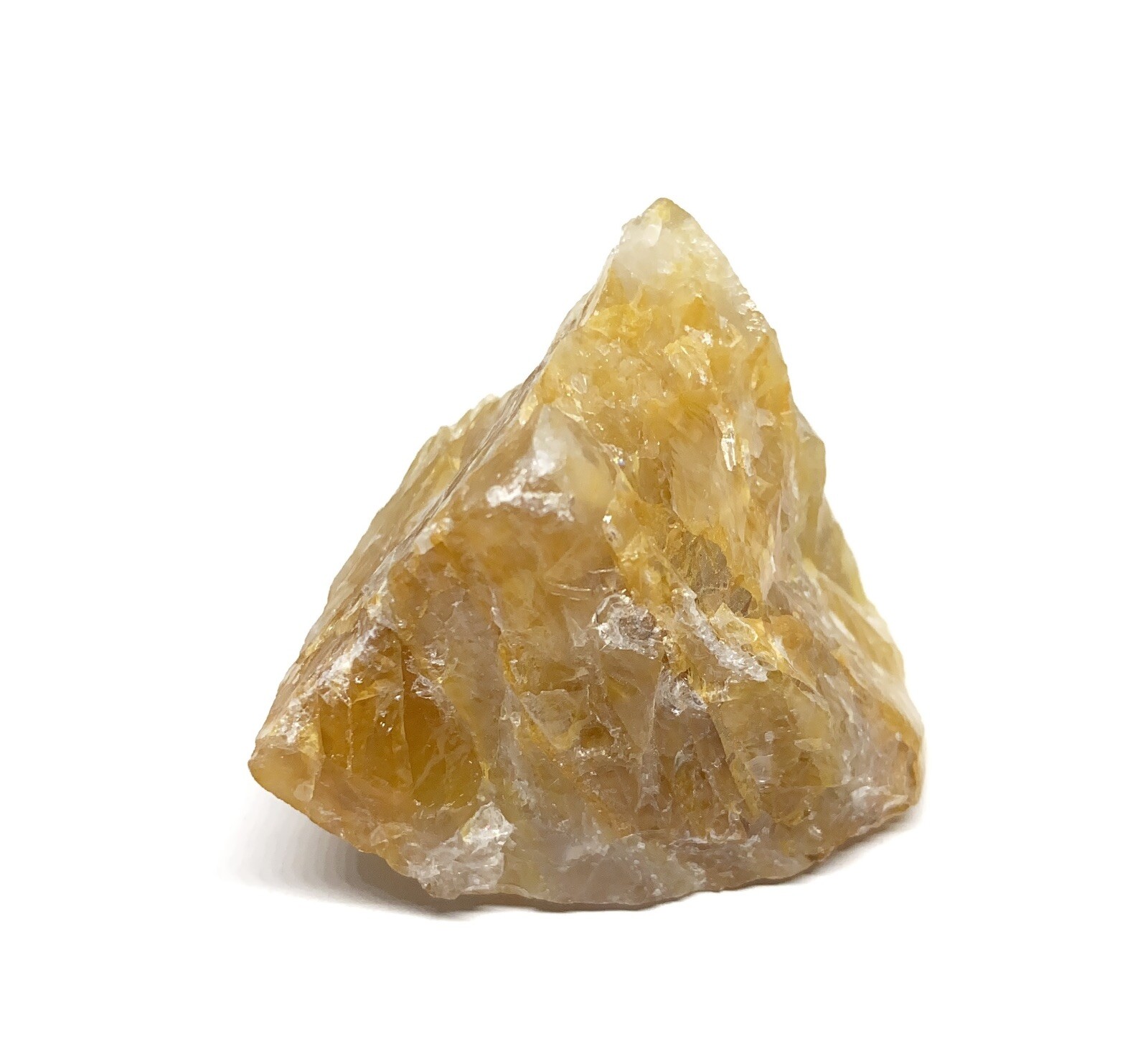 Yellow Hematoid Genuine Quartz Rough Stone From Madagascar 85.8g